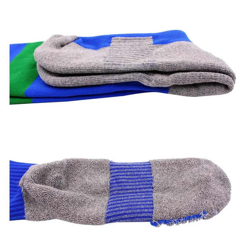 Adult Professional Soccer Socks Football Club Breathable Knee High Training Long Stocking Sports Sock for Men