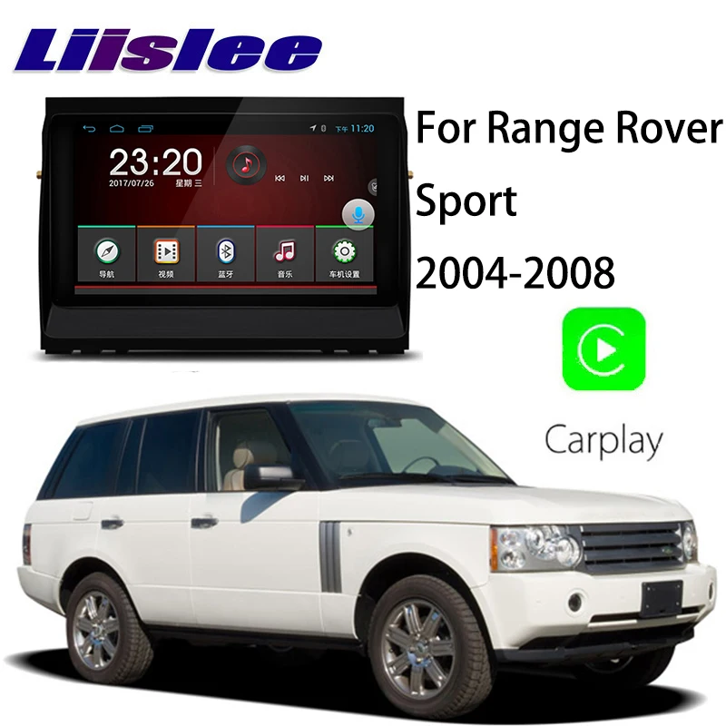 

Автомобильный мультимедийный плеер Liislee NAVI для Land Rover Range Rover Sport L319 2004 ~ 2013, автомобильное радио, стерео, GPS-навигация
