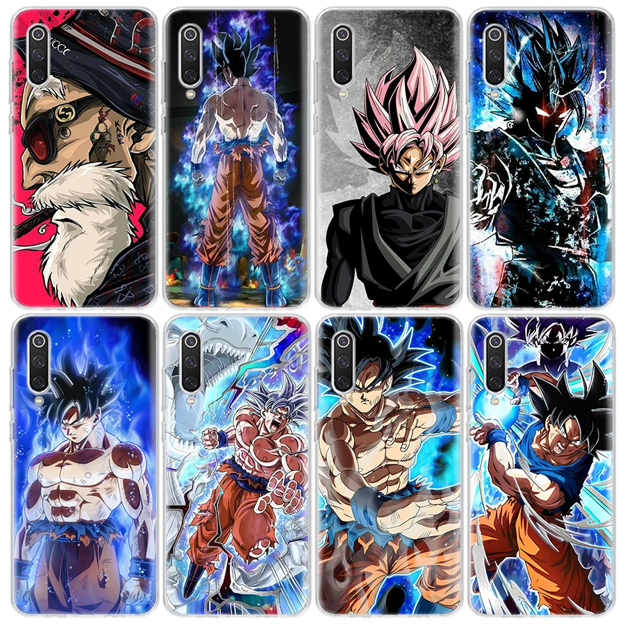 

DBZ Dragon ball Anime Phone Case For Xiaomi Redmi Mi Note 10 9 CC9 9T 8 A3 A2 A1 Lite Pro F1 CC9E 8C 6X 5X Coque Cover
