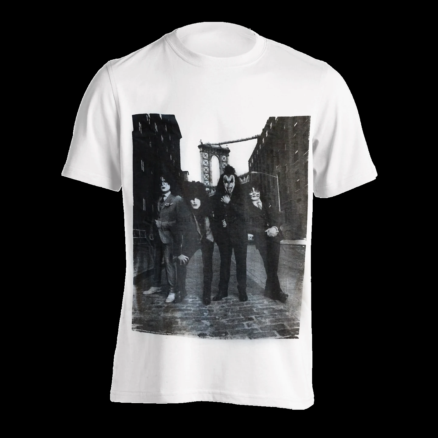 Рубашка Kiss NEW YORK CITY BAND (белая) 106524 # показать Оригинальное название мужские рубашки