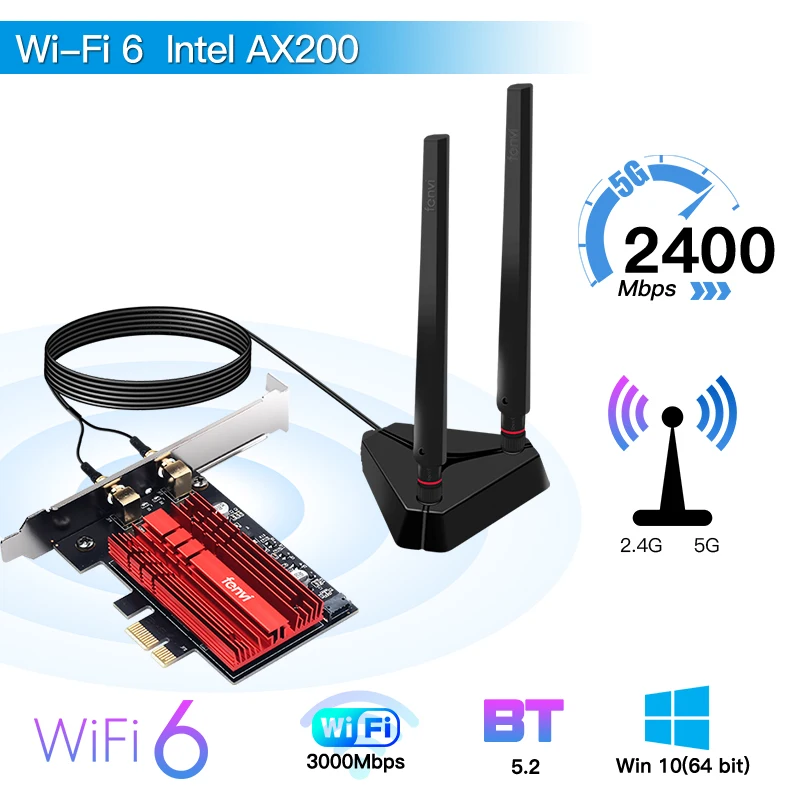 3000mbps-wifi-6-intel-ax200-pcie-sem-fio-Bluetooth-compatible5-1-banda ...