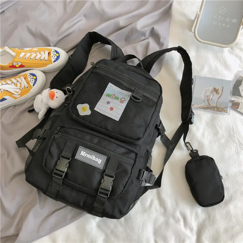 Kawaii Korea Style Multi-Pocket Shoulder Backpack