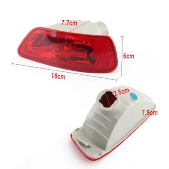 

1 Pair Brake Light Taillight Reflector For Jeep Compass Cherokee 2011-16