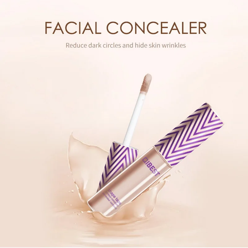 QIBEST водостойкий консилер для лица стойкие контурирующие поры жидкий с полным