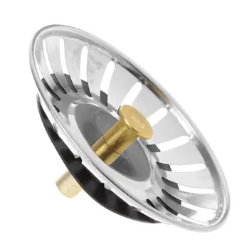 

Stainless Steel Kitchen Sink Strainer Plug Sink Strainer Bathroom Waste Strainer