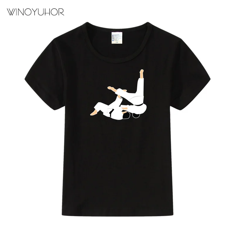 

Taekwondo Artor Judo Karate Martialer Arts Kung Fu T Shirts Kids Funny Birthday Gift T-Shirt Children Boys Girls Summer Tops
