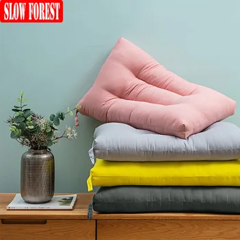

Slow Forest Neck Pillow Double Sided Bedding Body Pillow Polyester / Cotton Anti-mite Washable 74x48cm