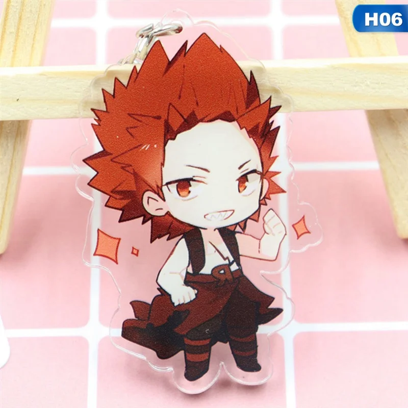 2020 новый брелок My Hero Academy Bakugo акриловая цепочка для ключей Shoto Подвеска Аксессуары