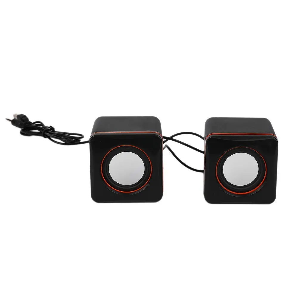 Mini Portable Plastic Wired USB Audio 