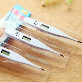 

1PCS Electronic Thermometer Digital LCD Underarm Oral Body Fever Alarm Thermometers With Reminder Function Househeld Health Care