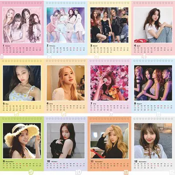 

BLACKPINK EXO Desktop Stereo 2020 Calendar Poster Map Of The Soul Persona Concept Glossy 2020 Calendar Poster Home Decoration