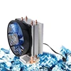 CPU Cooler Master 2 Pure Copper Heat-pipes Fan with Blue Light Freeze Tower Cooling System with PWM Fans ► Photo 2/6