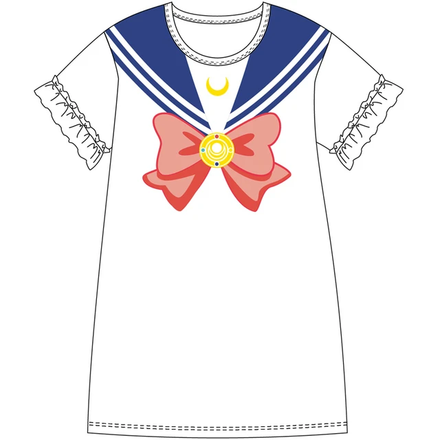 手作りセーラームーンパジャマコスプレ衣装夏半袖寝間着毎日服コレクション女性ガール Aliexpress