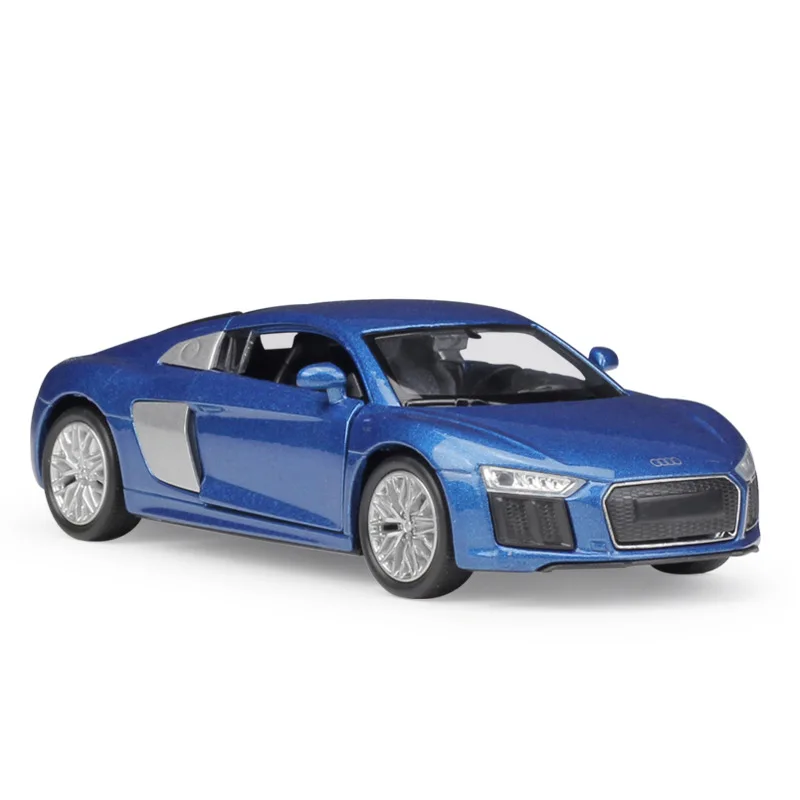 WELLY 1:36 2016 Audi R8 V10 сплав тяга назад игрушки модели автомобилей|Наземный транспорт| |