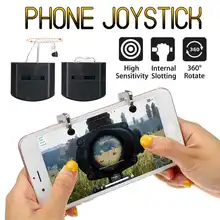 Телефон джойстик для PUBG Shooter Trigger Fire Кнопка Телескопический стрейч игровой контроллер для Android IOS