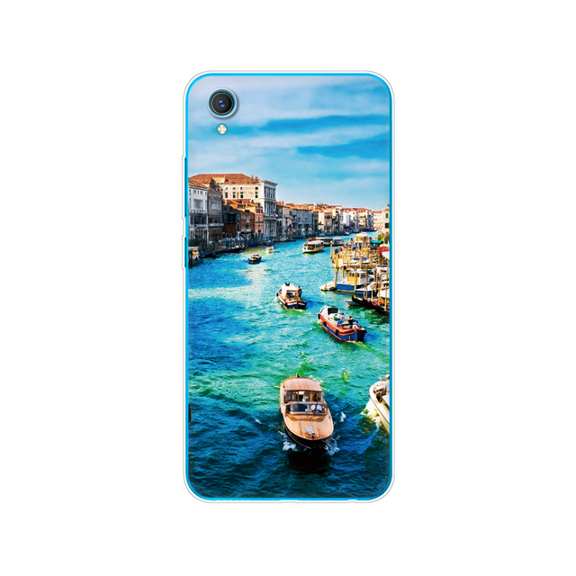 Vivo Y1s Cases Soft Silicon TPU Back Cover Phone Case For VIVO Y1S Y 1s Y1 s VivoY1s 2020 Case 6.22 inch Coque Shell flower