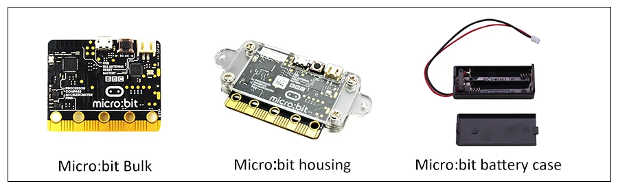 BBC Micro: бит стартовый набор с микро бит акриловый чехол+ микро бит чехол батареи зажимы аллигатора используется для обучения DIY начинающих