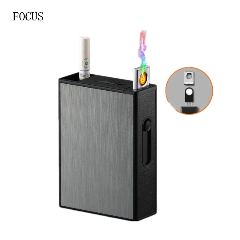 Автоматическая Зажигалка для сигарет с фокусом влагостойкая устойчивая к