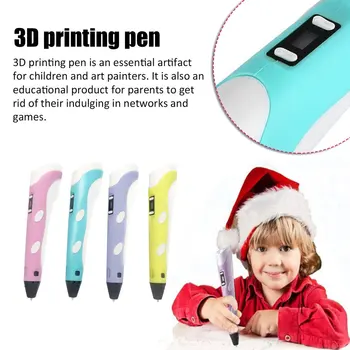 

Drop shipping Creative Children'S Drawing 3D Printing Pen 3D Printing Pen Educational Toy Painting 3D Pen Children'S Day Gift