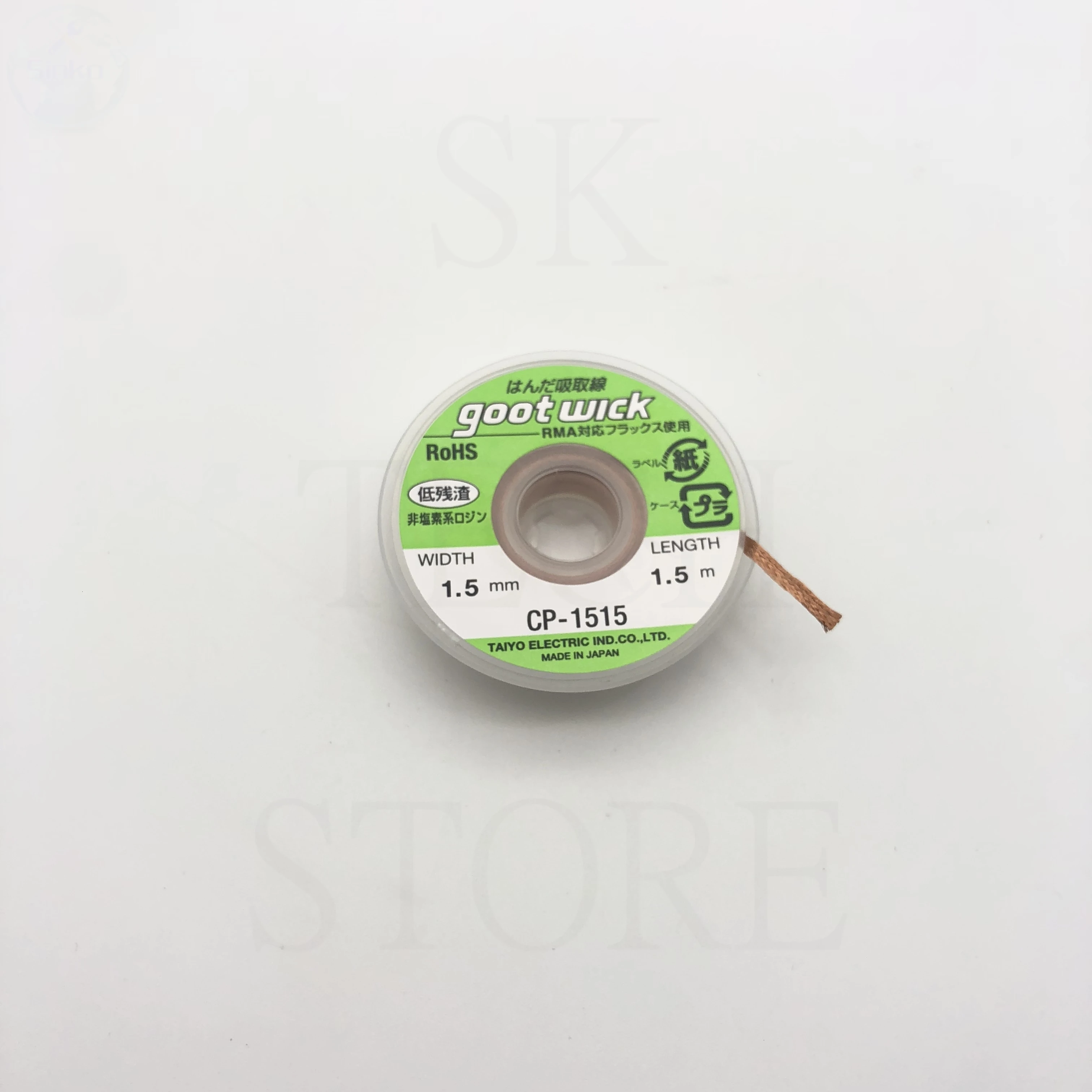 10pcs/lot Japan Goot Wick BGA Desoldering Braid Solder Wire CP-1515//2515/3015/3515 Wick/Soldering Accessory Solder Remover