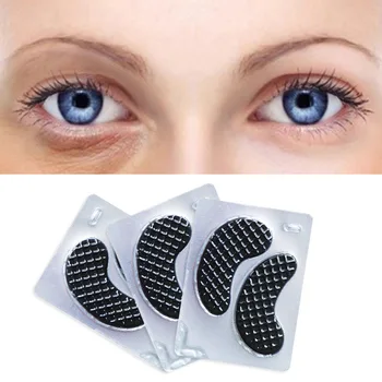 

1 Pair Black Eye Mask Crystal Gel Black Mask for the Eyes Dark Circles Remove Antipufiness Ageless Moisturizing Eye