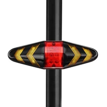 XANES STL05 светодиодный 6 режимов беспроводной пульт дистанционного управления поворотный велосипедный задний светильник 500 мАч USB Перезаряжаемый светильник фонарь Точечный светильник s