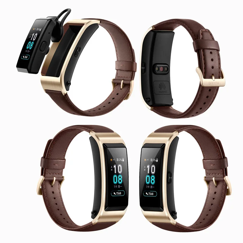 huawei TalkBand B5 Talk Band B5 Bluetooth Смарт-браслет спортивные браслеты сенсорный AMOLED экран вызов наушники группа