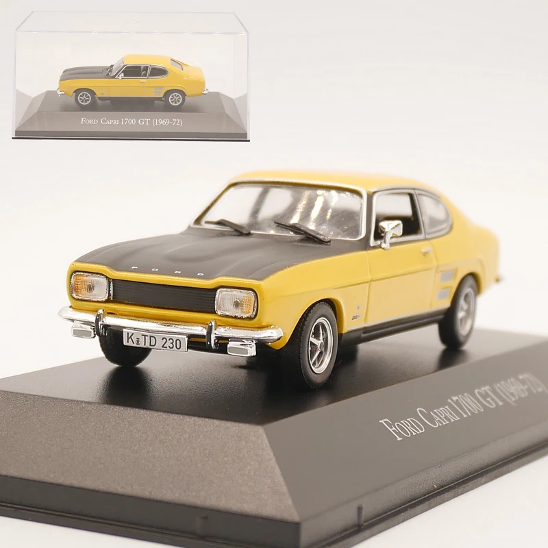 Ixo 1:43 Ford Капри 1700 GT 1969 72 литая игрушечная машинка из сплава|ixo 1:43|diecast model carsmodel car |