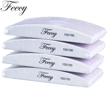 Arquivos de unhas 10 pçs/lote 100/180 durável polimento grit lixamento buffer arquivo ferramenta de unhas de madeira manicure arquivos lixa