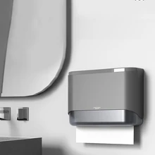 Tissue Dispenser Wall-mounted Paper Towel Holder Punch FreeTowel Dispenser For Kitchen Toilet Bathroom Paper Holder