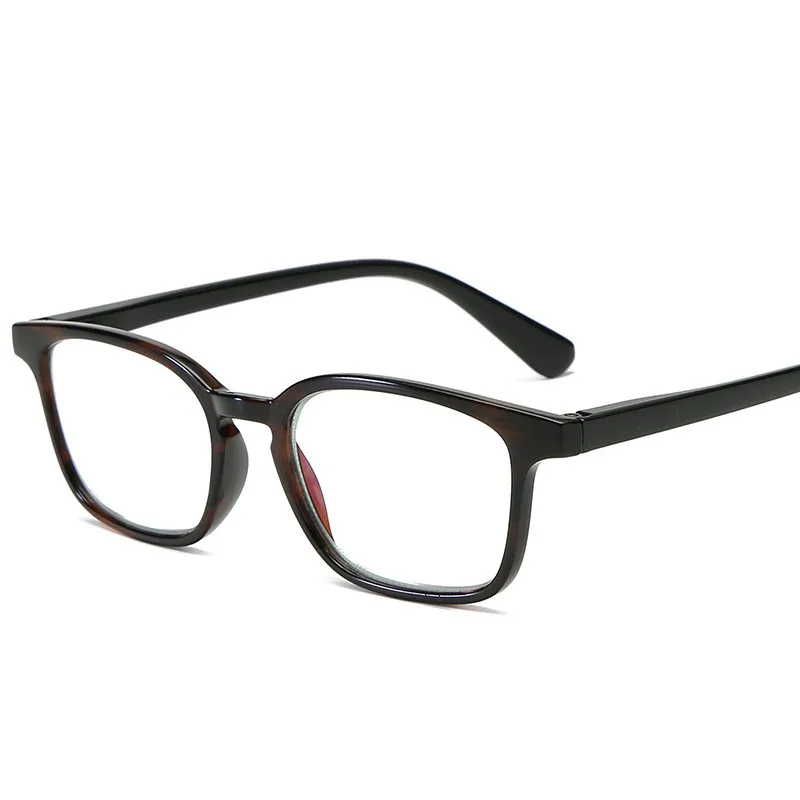 IBOODE, модные очки для чтения, PC, полная оправа, очки для чтения, унисекс, HD, компьютер, радиационная защита, очки для глаз - Цвет оправы: Черный