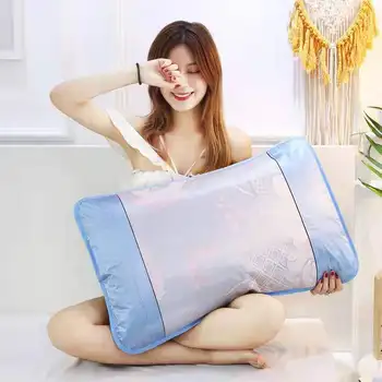 

47*71CM Silk Pillowcase Beauty Luxury Queen Standard Pillowcase Pure Natural Mulberry Hair Momme White King Long Pillow Case