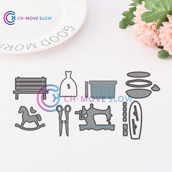 

CH Small Daily necessities Metal cutting dies stencils Greeting Card Decoration DIY Scrapbooking Scrapbook Paper Photo Album