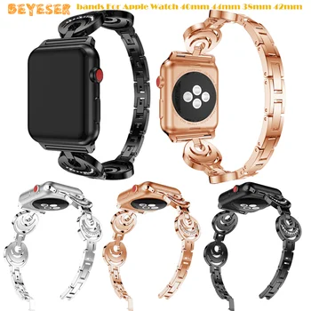 

luxury fashion bands For Apple Watch 40mm 44mm 38mm 42mm smart watch wrists straps for Apple Watch series 4 3 2 1 Watch bracelet