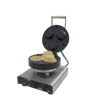 

Free shipping Electric 3 pcs Ice Cream Waffle Cup Cone Maker Egg Tart Machine with