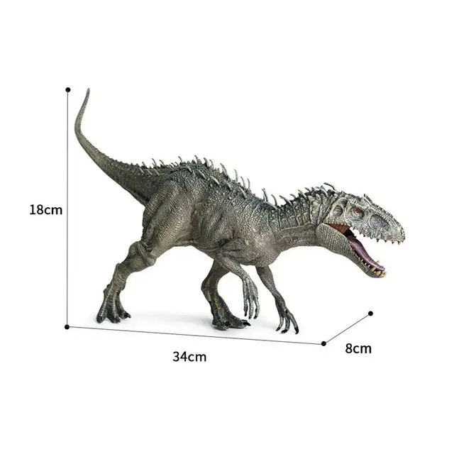 Simulation Animal Figure Tyrannosaurus Realistic Jurassic Dinosaur World Model Toy Birthday Gift For Boys Educational Plastic 6