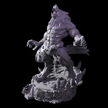

38mm 56mm Resin Model Werewolf Leader Figure Unpainted No Color DW-005