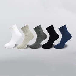 ZARE Men's Cotton Socks New Style Black Business Men Socks Soft Breathable Summer Winter for Male Plus Size A1 C51