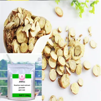 

100-1000g High quality, no additions licorice powder 1pc licorice root extract whitening powder cream /gan cao/ Free shipping .