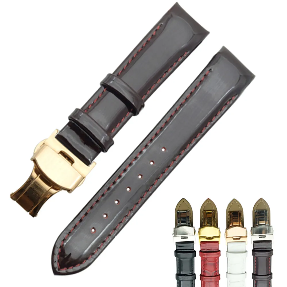 Notched Watch Accessorie Leather Strap Crocodile Pattern Watch Bracelet