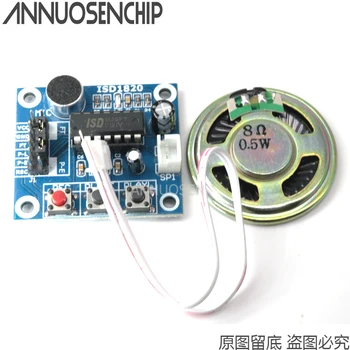 

Loudspeaker+ISD1820 Sound Voice Recording Playback Module With Mic Sound Audio Telediphone Module Board With Microphones
