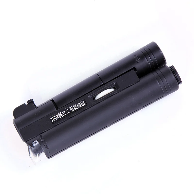 

774-100 Times Phone Magnifier Phone Holder Microscope Belt Fake Currency Detection Identification Jade Jewelry