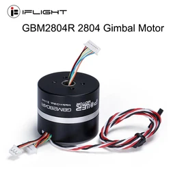 IFlight Motor de cardán con cable de 35mm, carcasa de aluminio, codificador magnético para estabilizador de cámara, GBM2804R 2804