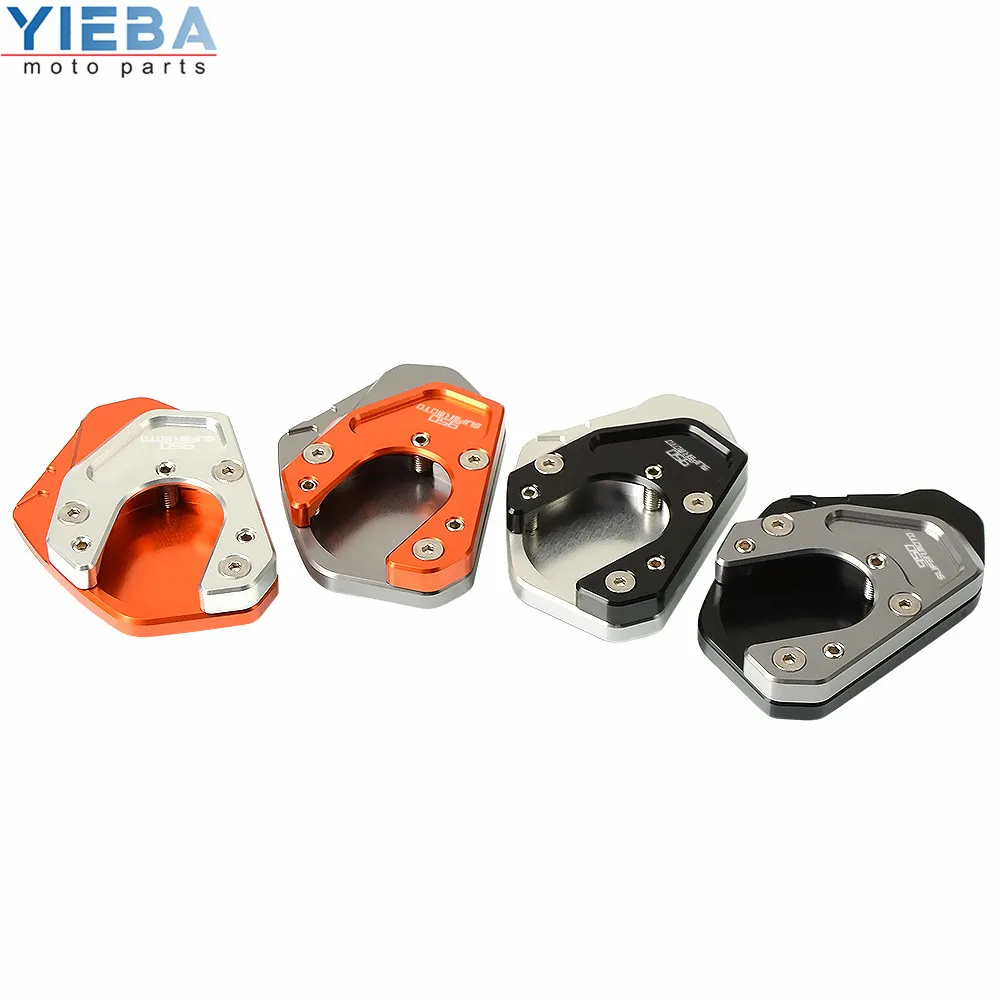 CNC алюминиевый moto rcycle Sidestand Kickstand подставка для ног боковая подставка Увеличьте Мото части для KTM 950 Super moto 2006 AU, GB EU