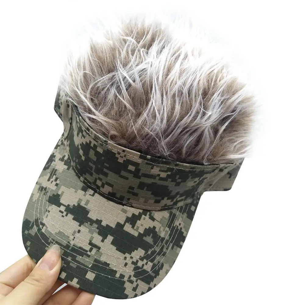 Унисекс парик шляпа Кепка чутье волос козырек Повседневный гольф кепка s Открытый парик бейсбольная кепка родитель-ребенок уличный тренд на открытом воздухе