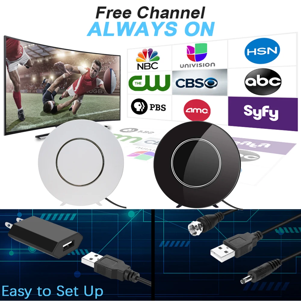 DVB-T2 внутренняя цифровая ТВ антенна 4K 1080P D tv T2 телевизионная антена с HD DVB T2 tdt ТВ-рецептор 150 км ТВ усилитель сигнала антенны DVBT