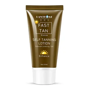 

Body Bronze Natural Bronzer Sunscreen Self Sun Tan Enhance Lotion Tanning Cream Tanner Skin Darken 50ml
