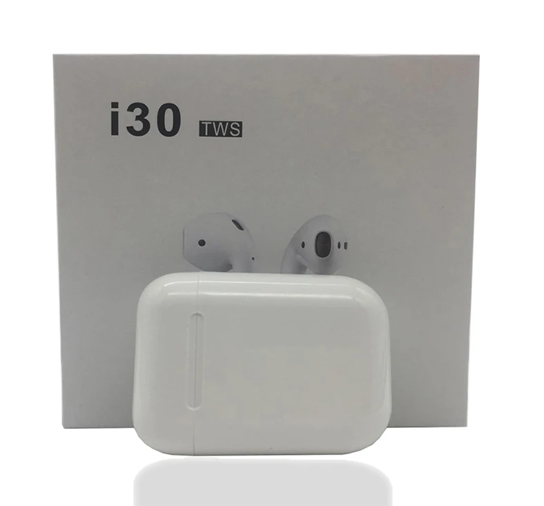 i30 white I30 tws беспроводные наушники Bluetooth 5,0 наушники с сенсорным управлением стерео наушники-вкладыши с микрофоном игровая гарнитура для ios - Цвет: i30 white