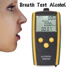 Rechargeable air blowing  Alcohol Tester Portable LCD Display Breathalyzer Profession Accuracy Breathalyzer with originalpackage
