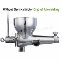 Stainless Steel Manual Juicer Fruit Vegetable Juice Extractor Orange Lemon Wheatgrass Squeezer 100% Original Juice 2